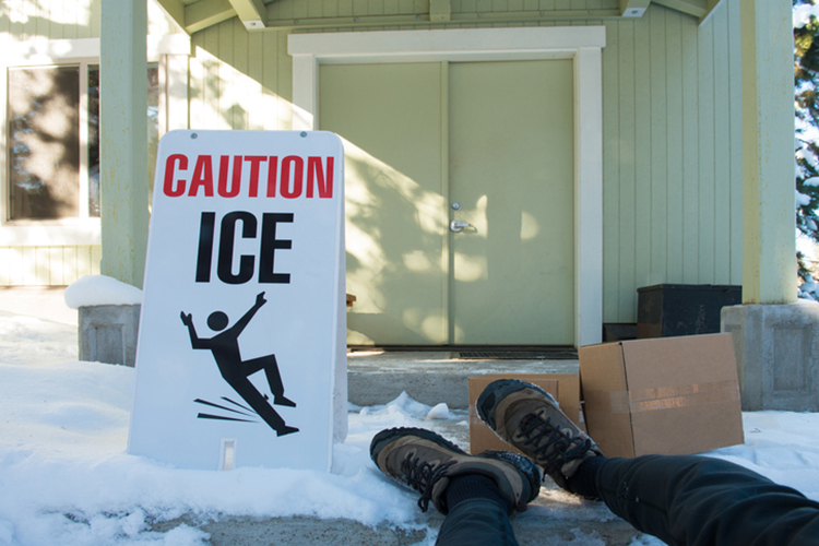 caution ice